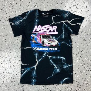 NASCAR Men’s Racing Team Black tye-dye T-Shirt size small